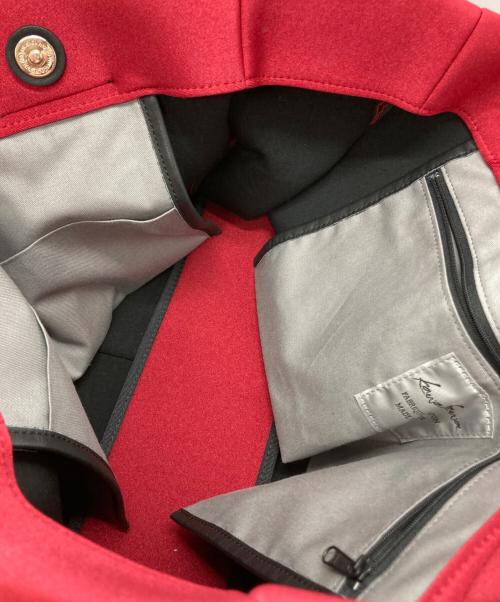 kawa-kawa（カワカワ）kawa-kawa (カワカワ) WETトートバッグ レッド サイズ:-の古着・服飾アイテム