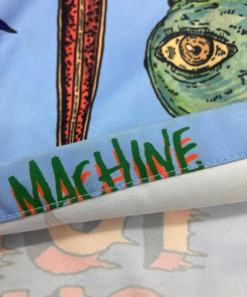 -（-）- (-) Hirotton BIG SHIRTS ブルー サイズ:Lの古着・服飾アイテム
