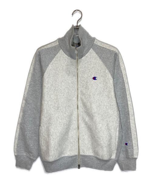 Champion（チャンピオン）Champion (チャンピオン) Adam et Rope (アダム エ ロペ) REVERSE WEAVE TRACK JACKET グレー サイズ:Ⅿの古着・服飾アイテム