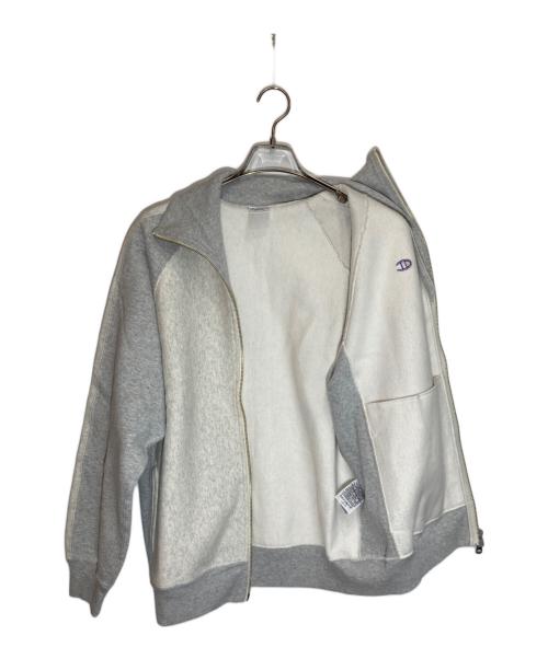 Champion（チャンピオン）Champion (チャンピオン) Adam et Rope (アダム エ ロペ) REVERSE WEAVE TRACK JACKET グレー サイズ:Ⅿの古着・服飾アイテム