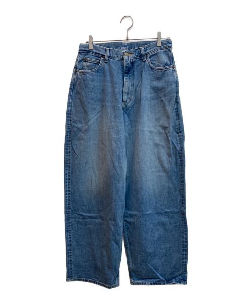 LEE RIDERS（リーライダース）LEE RIDERS (リーライダース) SUPERSIZED WIDE DENIM インディゴ サイズ:Sの古着・服飾アイテム