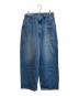LEE RIDERS（リーライダース）の古着「SUPERSIZED WIDE DENIM」｜インディゴ