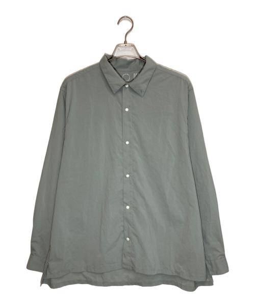 山と道（ヤマトミチ）山と道 (ヤマトミチ) Bamboo Shirt グレー サイズ:XLの古着・服飾アイテム