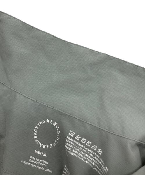 山と道（ヤマトミチ）山と道 (ヤマトミチ) Short Sleeve Shirt グレー サイズ:XLの古着・服飾アイテム