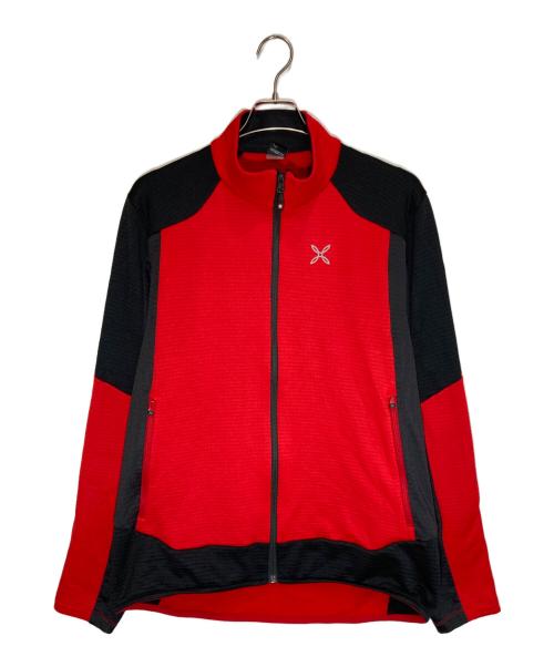 MONTURA（モンチュラ）MONTURA (モンチュラ) ジップアップジャケット レッド サイズ:Ⅼの古着・服飾アイテム