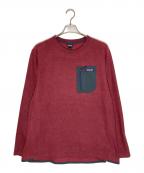 Patagoniaパタゴニア）の古着「R1エアクルー」｜ボルドー