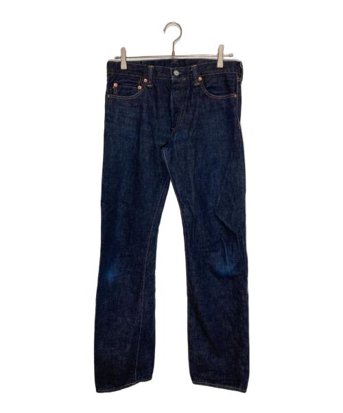 MOMOTARO JEANS（桃太郎ジーンズ）MOMOTARO JEANS (桃太郎ジーンズ) 出陣タイトストレートデニムパンツ インディゴ サイズ:SIZE W32の古着・服飾アイテム