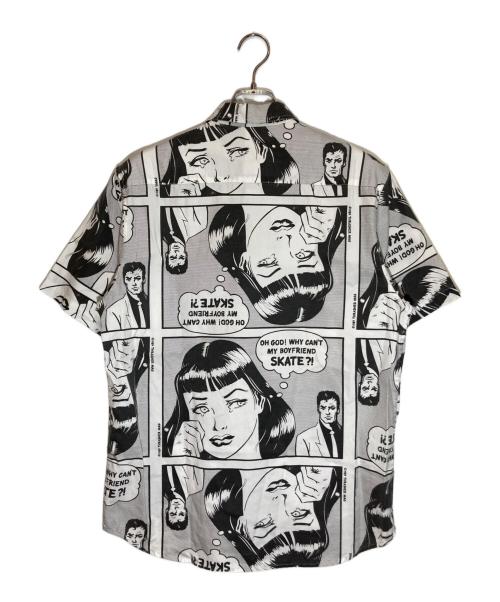 SUPREME（シュプリーム）SUPREME (シュプリーム) THRASHER (スラッシャー) Boyfriend S/S Shirt ホワイト×ブラック サイズ:Ⅿの古着・服飾アイテム
