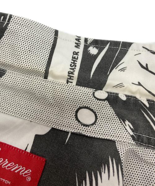 SUPREME（シュプリーム）SUPREME (シュプリーム) THRASHER (スラッシャー) Boyfriend S/S Shirt ホワイト×ブラック サイズ:Ⅿの古着・服飾アイテム