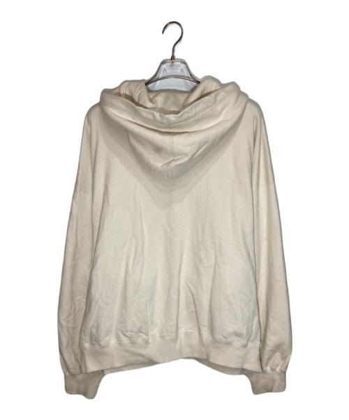 refomed（リフォメッド）refomed (リフォメッド) KINCHAKU ZIPUP HOODIE アイボリー サイズ:３の古着・服飾アイテム
