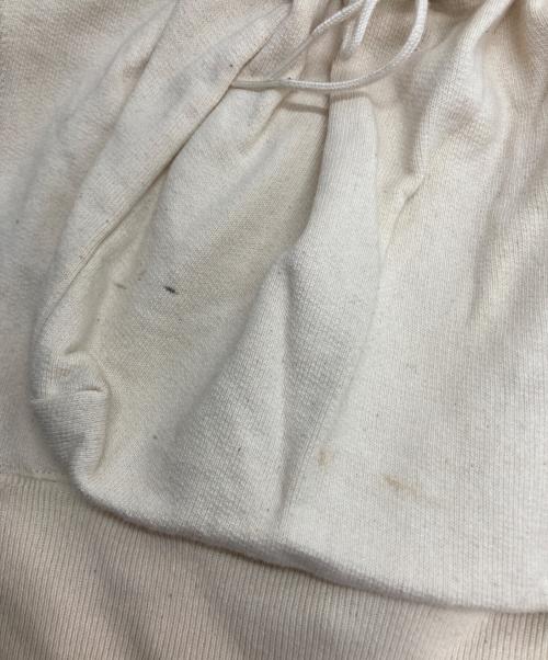 refomed（リフォメッド）refomed (リフォメッド) KINCHAKU ZIPUP HOODIE アイボリー サイズ:３の古着・服飾アイテム