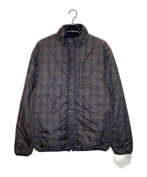 stussy（ステューシー）stussy (ステューシー) リバーシブルジャケット ブラウン×ブラック サイズ:SIZE Lの古着・服飾アイテム