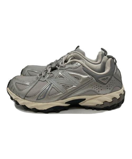 NEW BALANCE（ニューバランス）NEW BALANCE (ニューバランス) ローカットスニーカー シルバー サイズ:24.5の古着・服飾アイテム