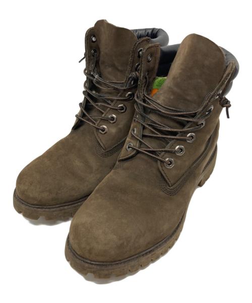 Timberland（ティンバーランド）Timberland (ティンバーランド) 6 IN DOUBLE COLLAR BOOT ブラウン サイズ:25.5の古着・服飾アイテム