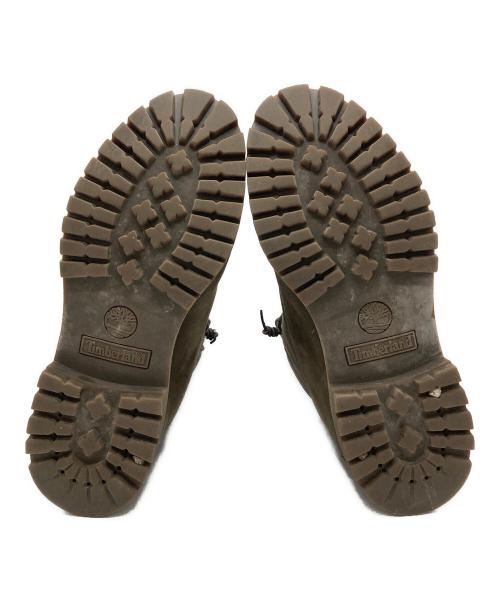 Timberland（ティンバーランド）Timberland (ティンバーランド) 6 IN DOUBLE COLLAR BOOT ブラウン サイズ:25.5の古着・服飾アイテム