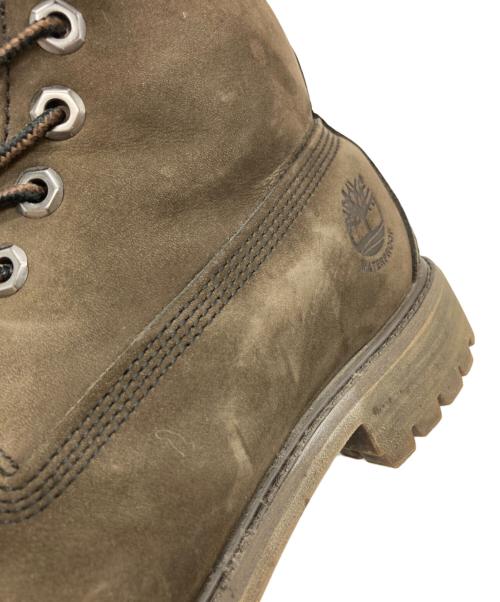 Timberland（ティンバーランド）Timberland (ティンバーランド) 6 IN DOUBLE COLLAR BOOT ブラウン サイズ:25.5の古着・服飾アイテム