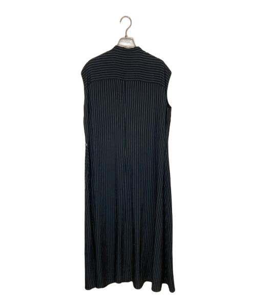 theory（セオリー）theory (セオリー) 2WAYラップワンピース Washed Stripe ネイビー サイズ:Sの古着・服飾アイテム