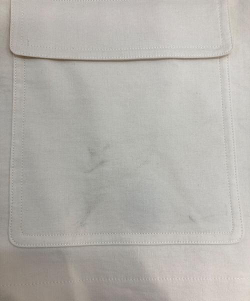 theory（セオリー）theory (セオリー) Good Crunch Wash Casual Pocket Jacket アイボリー サイズ:Ⅿの古着・服飾アイテム