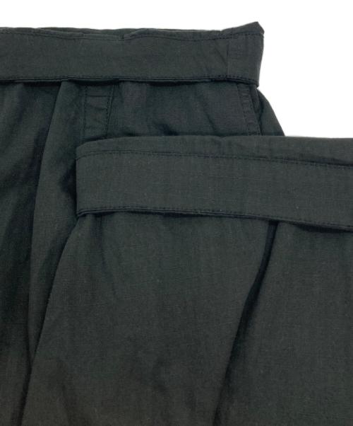 THE NORTHFACE PURPLELABEL（ザ・ノースフェイス パープルレーベル）THE NORTHFACE PURPLELABEL (ザ・ノースフェイス パープルレーベル) Ripstop Wide Cropped Pants ブラック サイズ:32の古着・服飾アイテム