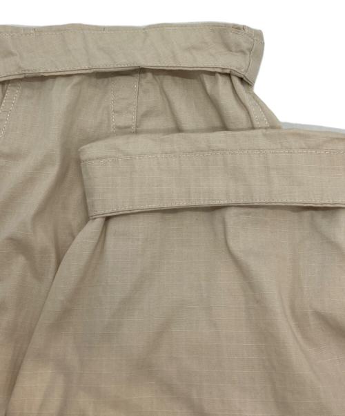 THE NORTHFACE PURPLELABEL（ザ・ノースフェイス パープルレーベル）THE NORTHFACE PURPLELABEL (ザ・ノースフェイス パープルレーベル) Ripstop Wide Cropped Pants ECRU サイズ:SIZE 32の古着・服飾アイテム