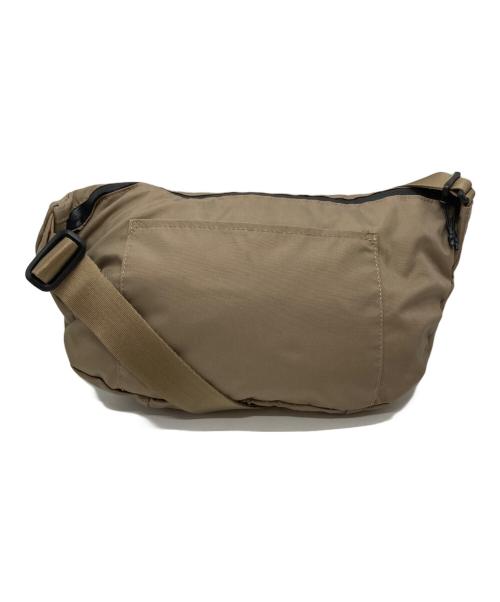 ear PAPILLONNER（イアパピヨネ）ear PAPILLONNER (イアパピヨネ) BURLAP OUTFITTER (バーラップアウトフィッター) レザーフラップジップショルダーバッグ ベージュ サイズ:-の古着・服飾アイテム