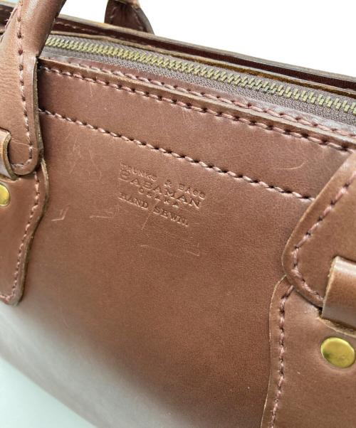 BABAMAN/馬場万（ババマン）BABAMAN/馬場万 (ババマン) レザートートバッグ ブラウン サイズ:-の古着・服飾アイテム