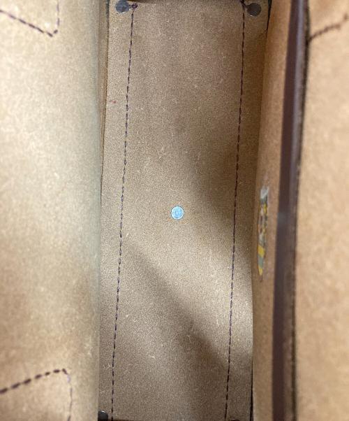BABAMAN/馬場万（ババマン）BABAMAN/馬場万 (ババマン) レザートートバッグ ブラウン サイズ:-の古着・服飾アイテム