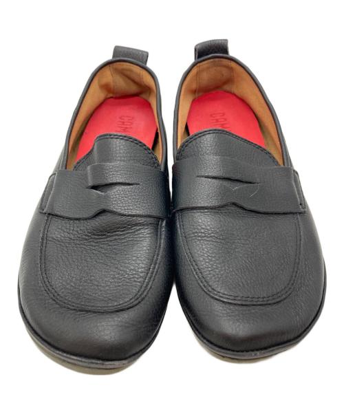 CAMPER（カンペール）CAMPER (カンペール) RIGHT NINA フラットシューズ ブラック サイズ:39の古着・服飾アイテム