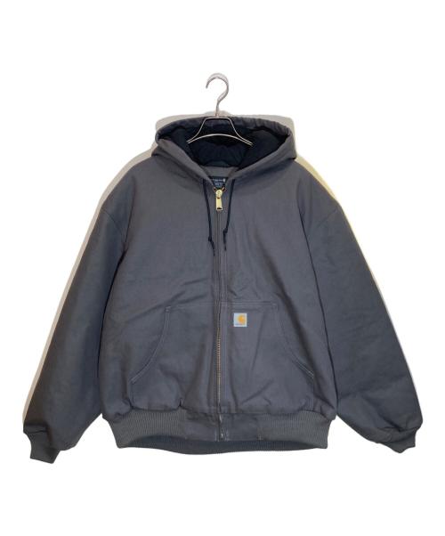 CarHartt（カーハート）CarHartt (カーハート) FIRM DUCK INSULATED FLANNEL-LINED ACTIVE JACKET グレー サイズ:SIZE 2XLの古着・服飾アイテム