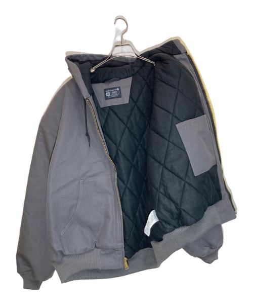 CarHartt（カーハート）CarHartt (カーハート) FIRM DUCK INSULATED FLANNEL-LINED ACTIVE JACKET グレー サイズ:SIZE 2XLの古着・服飾アイテム