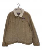 Patagoniaパタゴニア）の古着「Men's Pile Lined Trucker Jacket」｜ブラウン