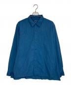 山と道ヤマトミチ）の古着「Bamboo Shirt」｜ブルー