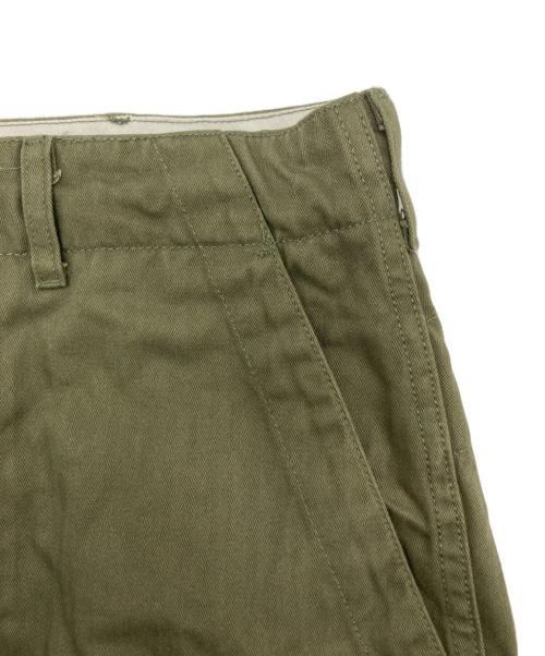 Engineered Garments（エンジニアド ガーメンツ）Engineered Garments (エンジニアド ガーメンツ) ヘリンボーンベイカーパンツ カーキ サイズ:Ⅿの古着・服飾アイテム