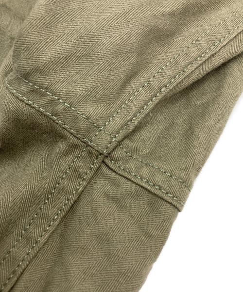 Engineered Garments（エンジニアド ガーメンツ）Engineered Garments (エンジニアド ガーメンツ) ヘリンボーンベイカーパンツ カーキ サイズ:Ⅿの古着・服飾アイテム