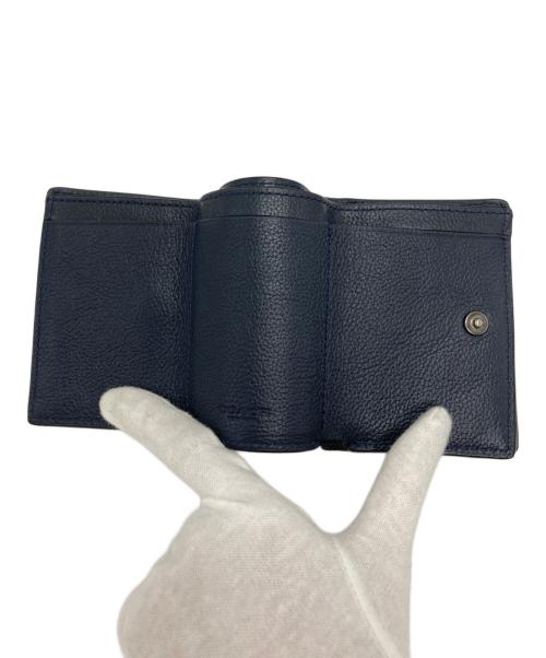 COACH（コーチ）COACH (コーチ) 3つ折りコンパクトウォレット ネイビー サイズ:-の古着・服飾アイテム