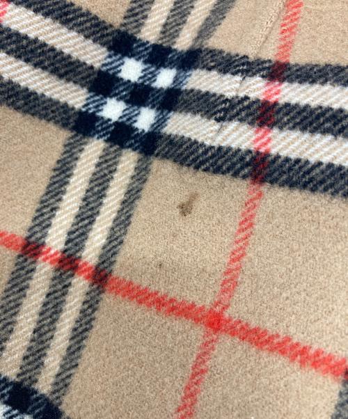 Burberry's（バーバリーズ）Burberry's (バーバリーズ) リバーシブルノバチェックウールスカート ブラウン サイズ:-の古着・服飾アイテム
