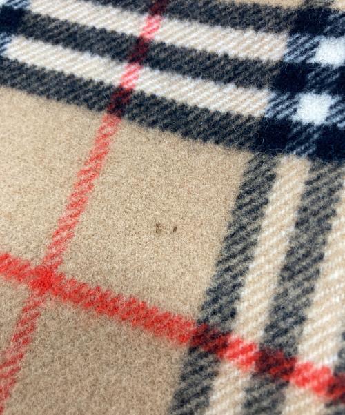 Burberry's（バーバリーズ）Burberry's (バーバリーズ) リバーシブルノバチェックウールスカート ブラウン サイズ:-の古着・服飾アイテム