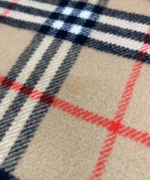 Burberry's（バーバリーズ）Burberry's (バーバリーズ) リバーシブルノバチェックウールスカート ブラウン サイズ:-の古着・服飾アイテム
