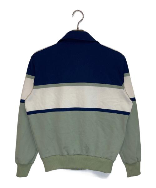 adidas（アディダス）adidas (アディダス) トラックジャケット グリーン×ネイビー サイズ:2の古着・服飾アイテム