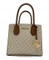 MICHAEL KORS（マイケルコース）の古着「2WAYショルダーバッグ」｜ベージュ×ブラウン