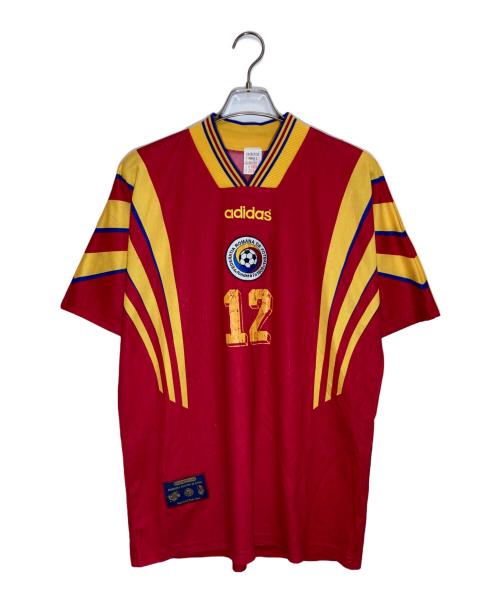 adidas（アディダス）adidas (アディダス) 90'sゲームシャツ レッド サイズ:Lの古着・服飾アイテム