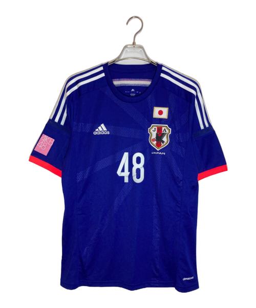 adidas（アディダス）adidas (アディダス) AKB48 (エーケービー48) 日本代表レプリカユニフォーム ブルー サイズ:XOの古着・服飾アイテム