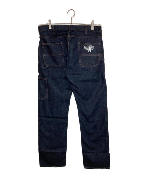 A BATHING APE（アベイシングエイプ）A BATHING APE (アベイシングエイプ) デニムペインターパンツ インディゴ サイズ:Ⅿの古着・服飾アイテム