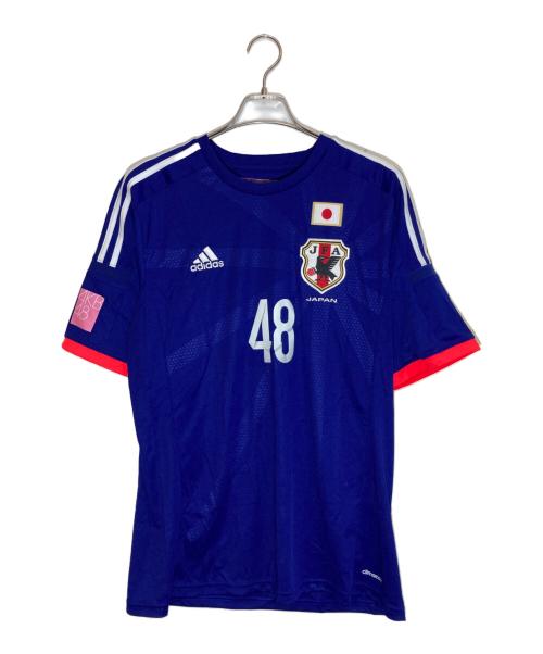 adidas（アディダス）adidas (アディダス) AKB48 (エーケービー48) 日本代表レプリカユニフォーム ブルー サイズ:XOの古着・服飾アイテム