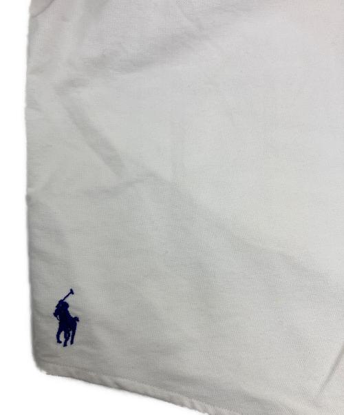 POLO RALPH LAUREN（ポロ・ラルフローレン）POLO RALPH LAUREN (ポロ・ラルフローレン) ビッグフィットボタンダウンシャツ ホワイト サイズ:Ⅿの古着・服飾アイテム