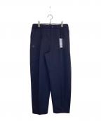 DESCENTE ALLTERRAINデザイント オルテライン）の古着「STRETCH SEEMLESS TAPERED PANTS」｜グレー