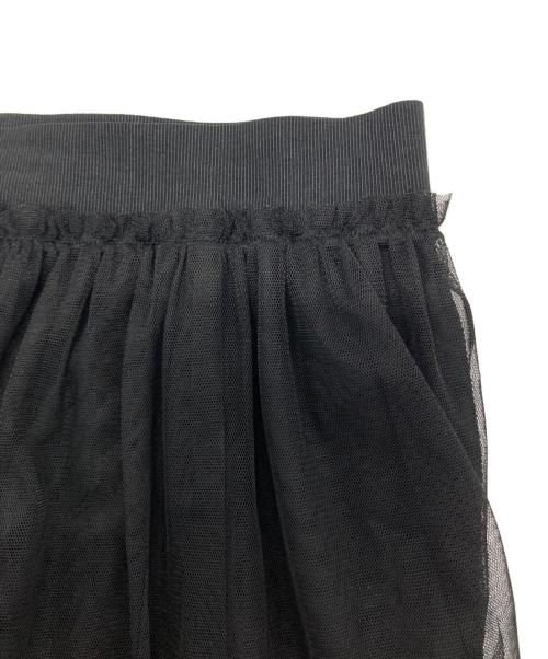 Spick and Span（スピック＆スパン）Spick and Span (スピック＆スパン) チュールスカート ブラック サイズ:38の古着・服飾アイテム