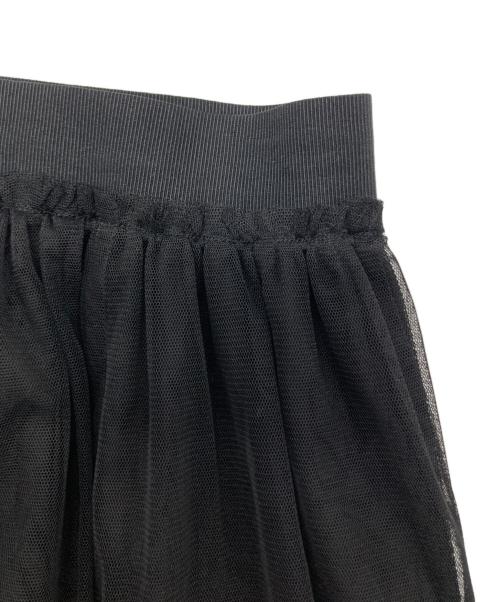 Spick and Span（スピック＆スパン）Spick and Span (スピック＆スパン) チュールスカート ブラック サイズ:38の古着・服飾アイテム