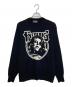 Hysteric Glamour（ヒステリックグラマー）の古着「ENDLESS ROCK編込 セーター」｜ブラック