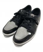 NIKEナイキ）の古着「AIR JORDAN 1 RETRO LOW OG」｜グレー×ブラック